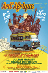 News reggae : Groundation et Julian Marley au festival Ard'Afrique
