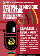 News reggae : Festival de musique jamacaine  Besanon