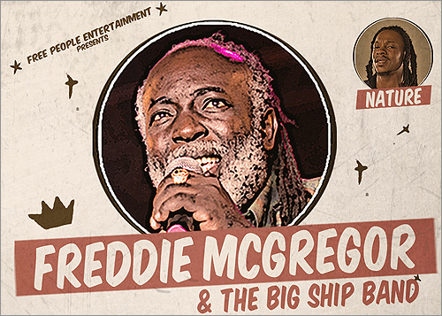 News reggae : Freddie McGregor en concert au New Morning