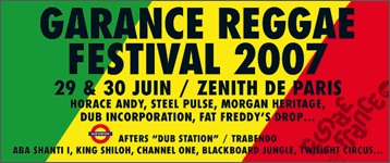 Garance Reggae Festival 2007