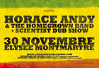 News reggae : Horace Andy et Scientist  Paris