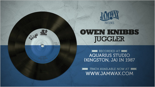 News reggae : La bombe digitale <i>Juggler</i> de Owen Knibbs rdite par Jamwax Records