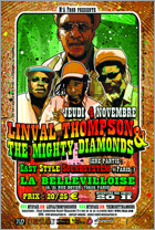 News reggae : Linval Thompson et les Mighty Diamonds  Paris