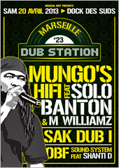 News reggae : Dub Station : Mungo's Hi Fi  Lyon et  Marseille