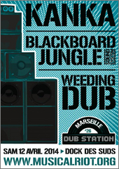 News reggae : Marseille Dub Station #26 avec Kanka et Weeding Dub
