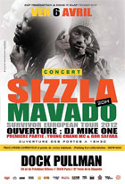 News reggae : Sizzla et Mavado en concert  Paris