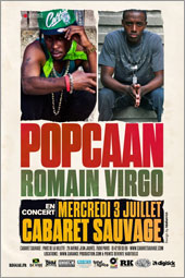 News reggae : Popcaan et Romain Virgo  Paris