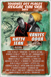 News reggae : La tourne des plages du Reggae Sun Ska