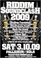 News reggae : Riddim Clash cru 2009