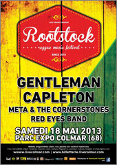 News reggae : Rootstock Festival avec Capleton et Gentleman