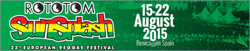 News reggae : Rototom Sunsplash 2015, les 20 premiers noms annoncs