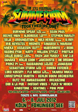 News reggae : L'affiche complte du Summerjam 2012