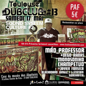 News reggae : Les picos  l'honneur du Toulouse Dub Club #13