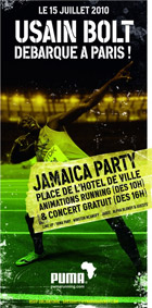 News reggae : Puma Jamaica Party  Paris
