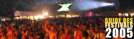 Guide des festivals Reggae 2005