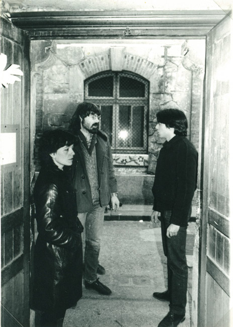 03. Pascale, Didier et Ange, qui avec Marie, se lanceront dans l'aventure des Panoyaux - 19 février 1983 (© Marie Vaneetvelde)