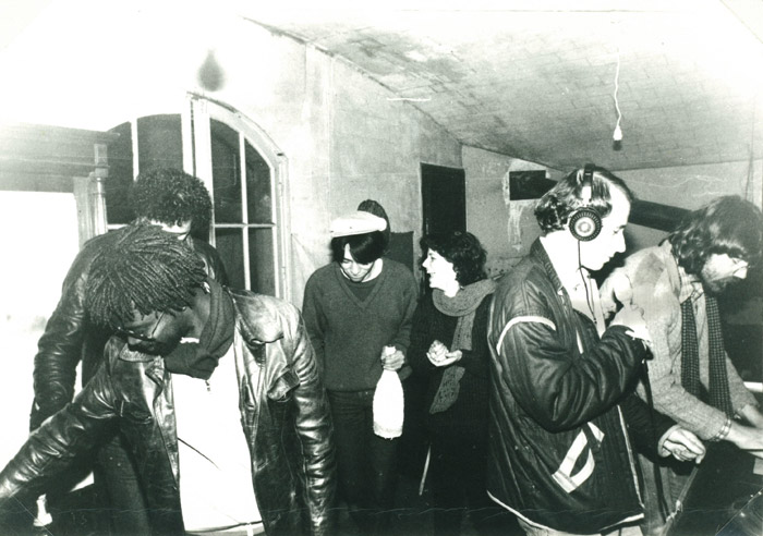 15. Jack Traoré, Ange, Pascale, Burny, Didier - 19 février 1983 (© Marie Vaneetvelde)