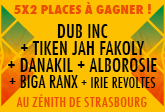 CONCOURS 5 x 2 PLACES A GAGNER POUR LE FESTIVAL DES ARTEFACTS LE 13 AVRIL 2014 AU ZENITH DE STRASBOURG AVEC D