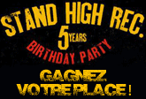 CONCOURS 4 PLACES A GAGNER POUR LE STAND HIGH RECORDS BIRTHDAY LE 31 MAI 2014 A LA CARENE A BREST (29)