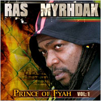Pochette de l'album Prince of Fyah de RAS MYRHDAK