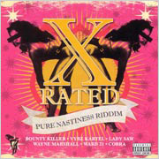 Pochette de l'album X Rated - Pure Nastiness Riddim de VARIOUS ARTISTS