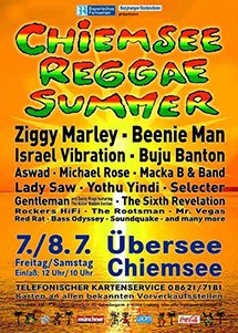 Poster: Chiemsee Reggae Festival 2000