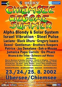 Poster: Chiemsee Reggae Festival 2002