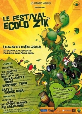 Poster: Ecolo Zik' 2008
