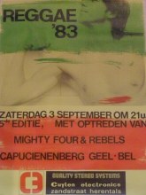 Poster: Reggae Geel 1983