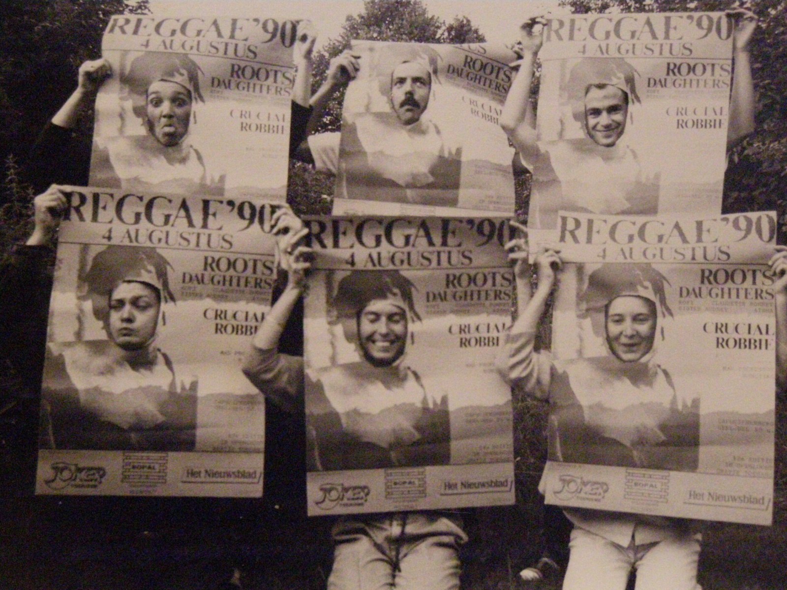 Poster: Reggae Geel 1990