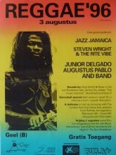 Poster: Reggae Geel 1996