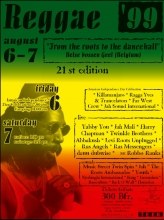 Poster: Reggae Geel 1999