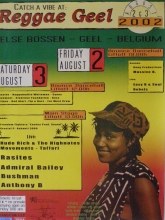 Poster: Reggae Geel 2002