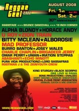 Poster: Reggae Geel 2008