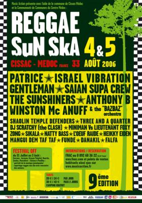 Poster: Reggae Sun Ska 2006