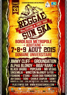 Poster: Reggae Sun Ska 2015