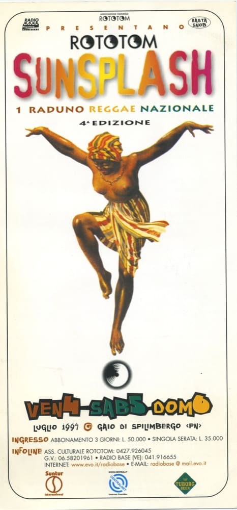Poster: Rototom Sunsplash 1997