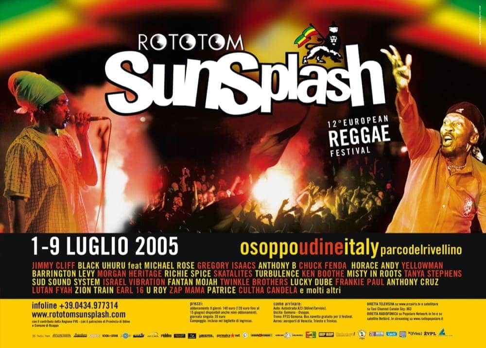 Poster: Rototom Sunsplash 2005