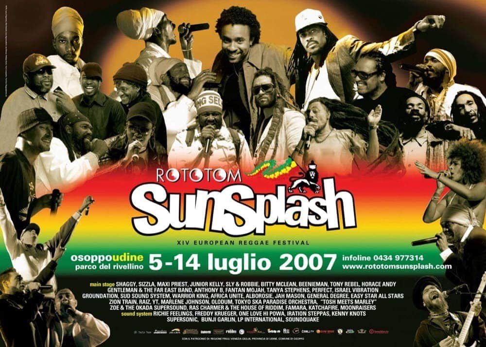Poster: Rototom Sunsplash 2007