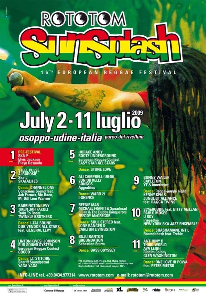 Poster: Rototom Sunsplash 2009