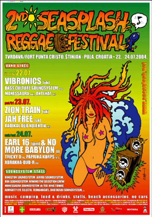 Poster: Seasplash Festival 2004