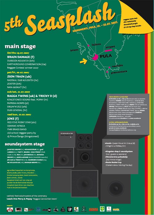 Poster: Seasplash Festival 2007