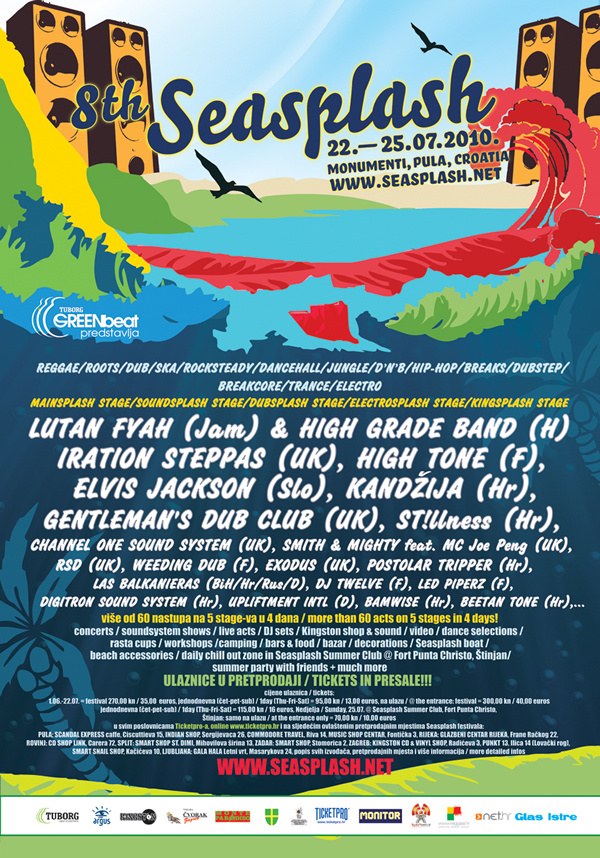 Poster: Seasplash Festival 2010