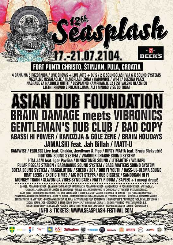 Poster: Seasplash Festival 2014