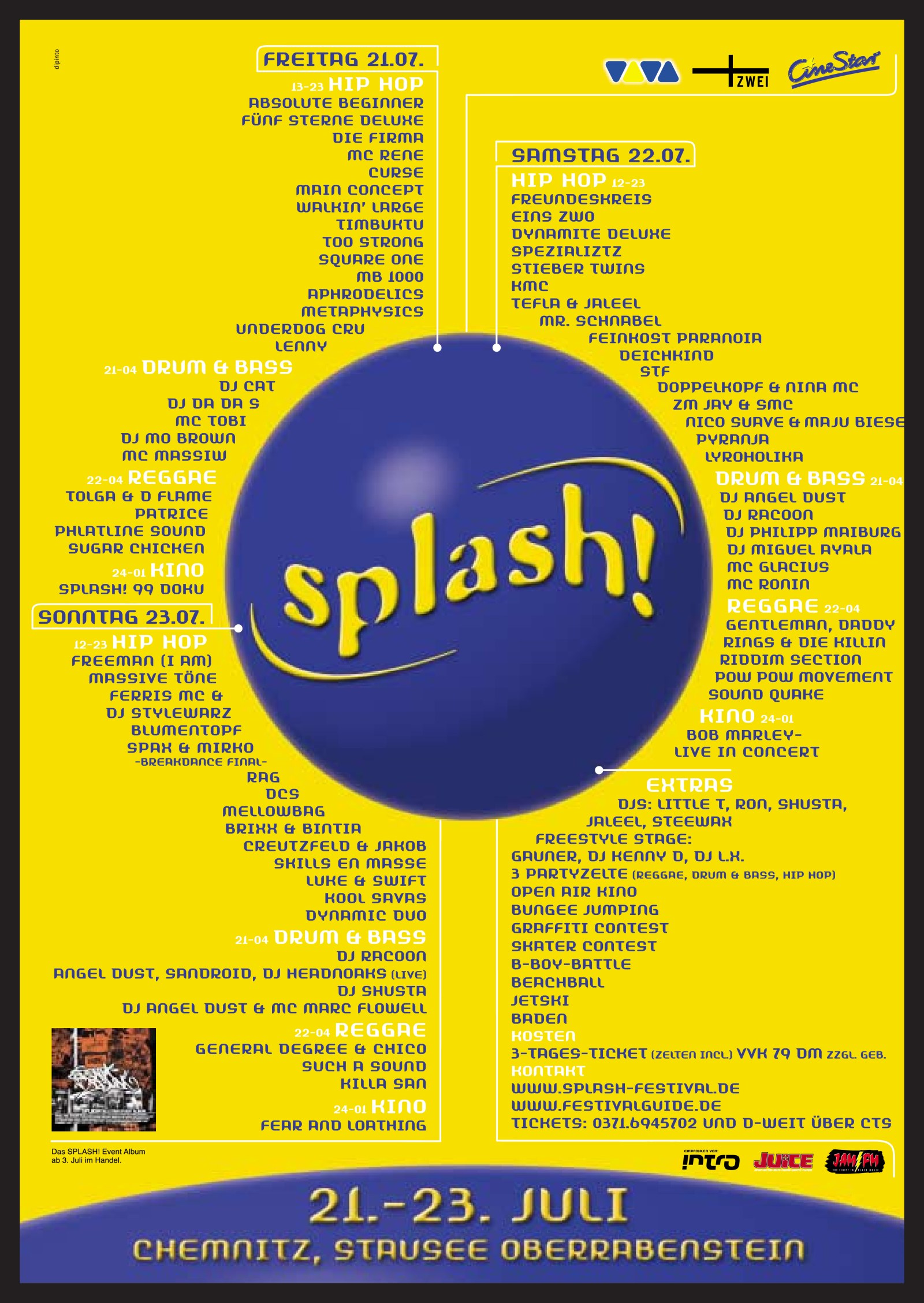 Poster: Splash Festival 2000