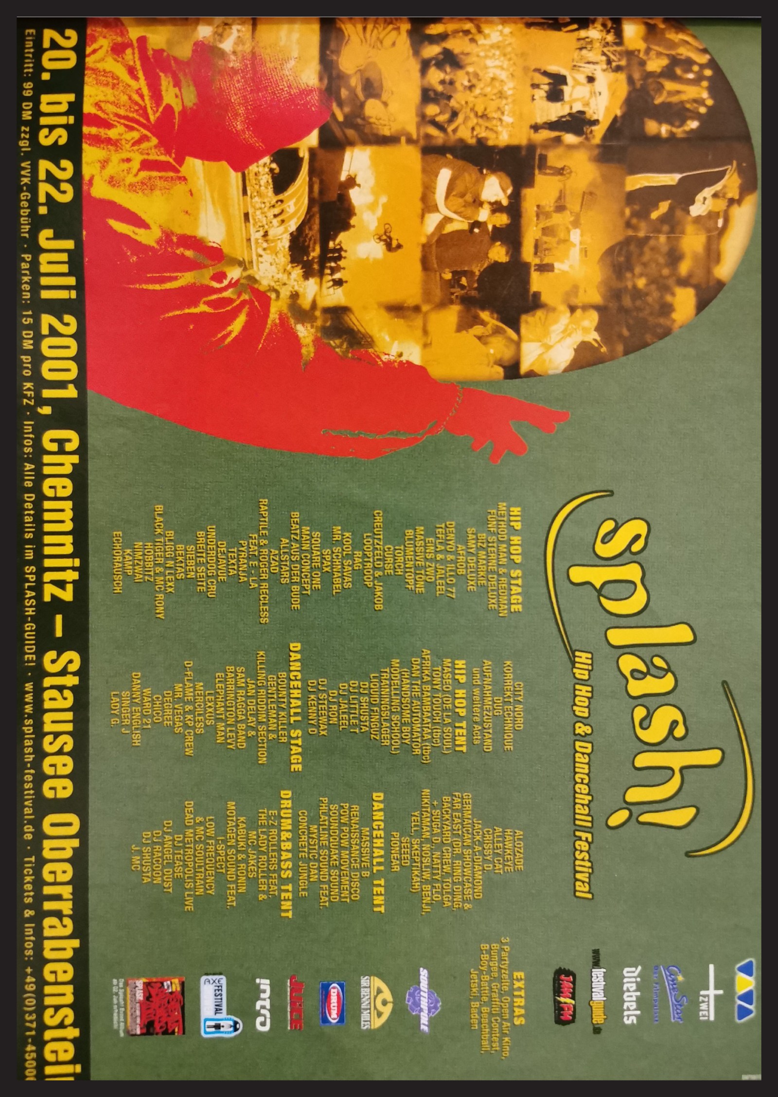 Poster: Splash Festival 2001