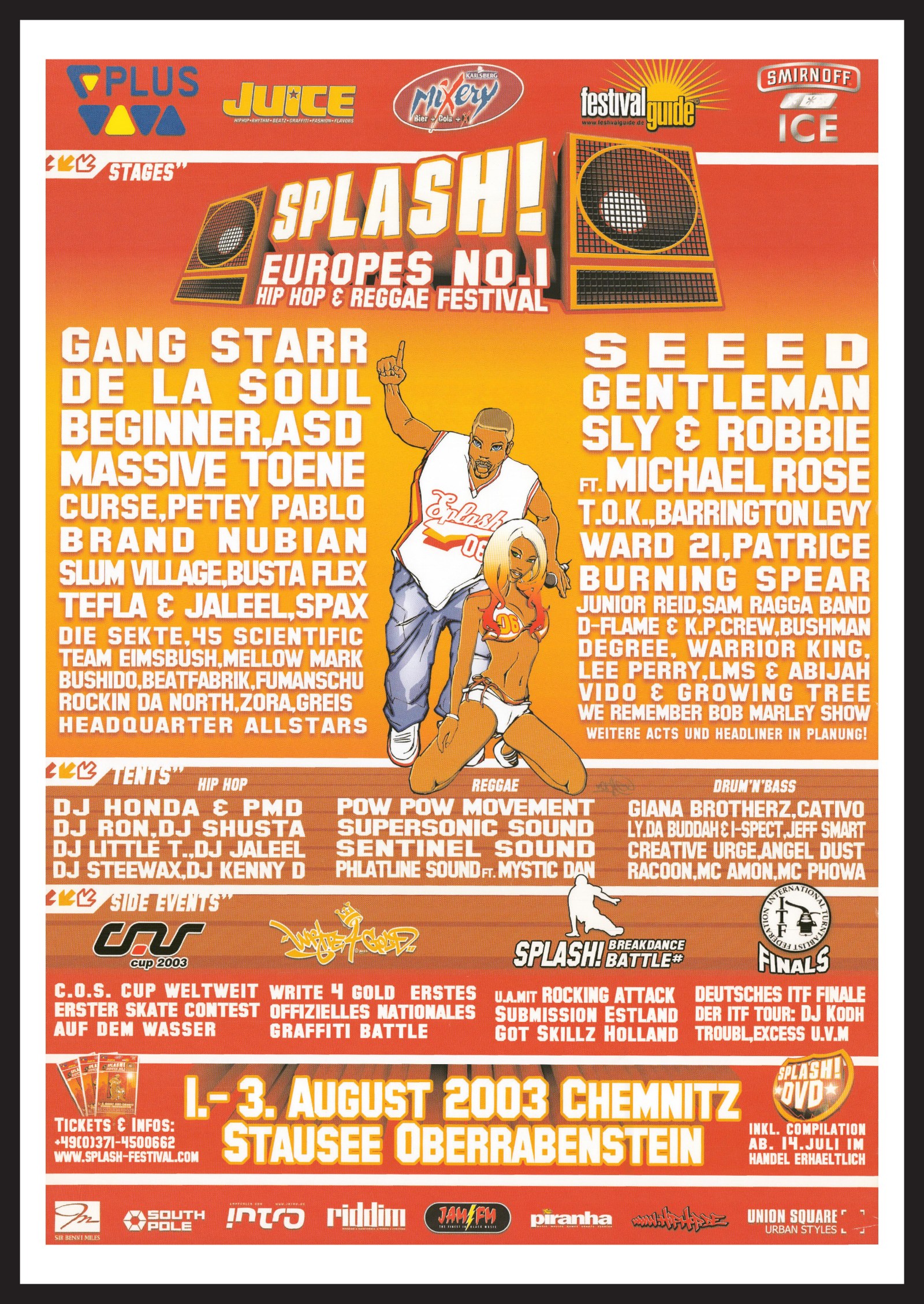 Poster: Splash Festival 2003