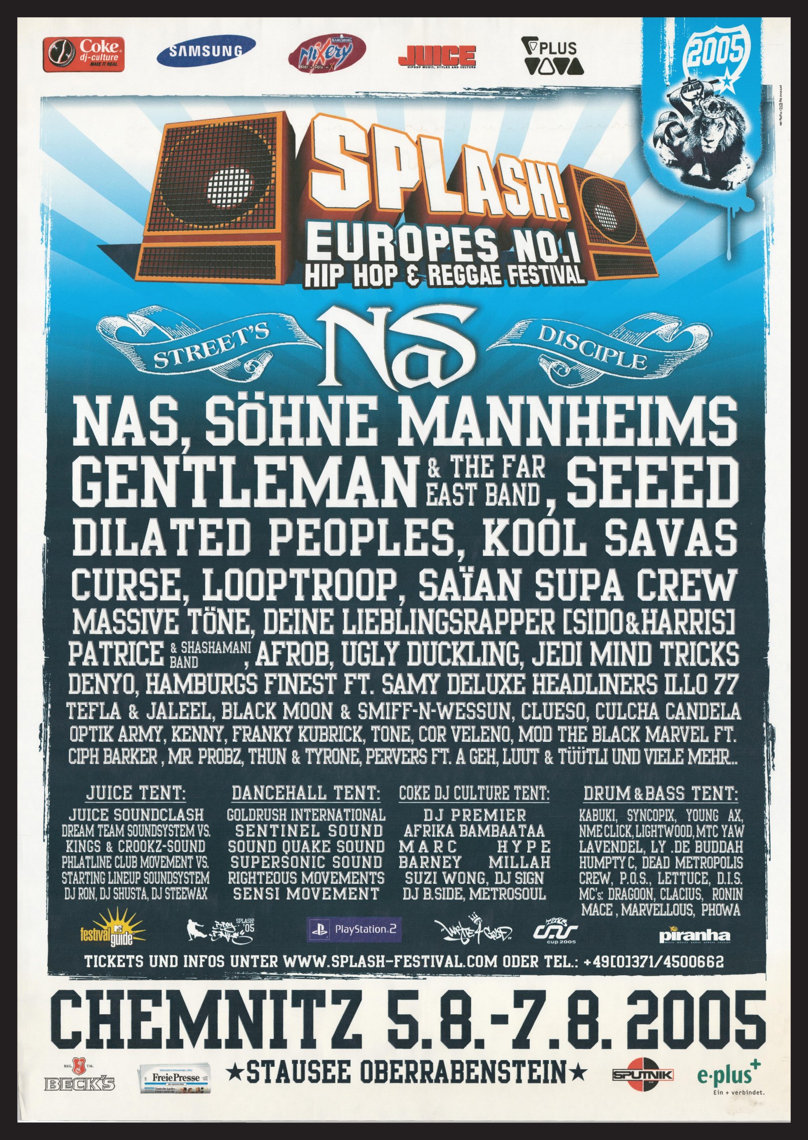 Poster: Splash Festival 2005