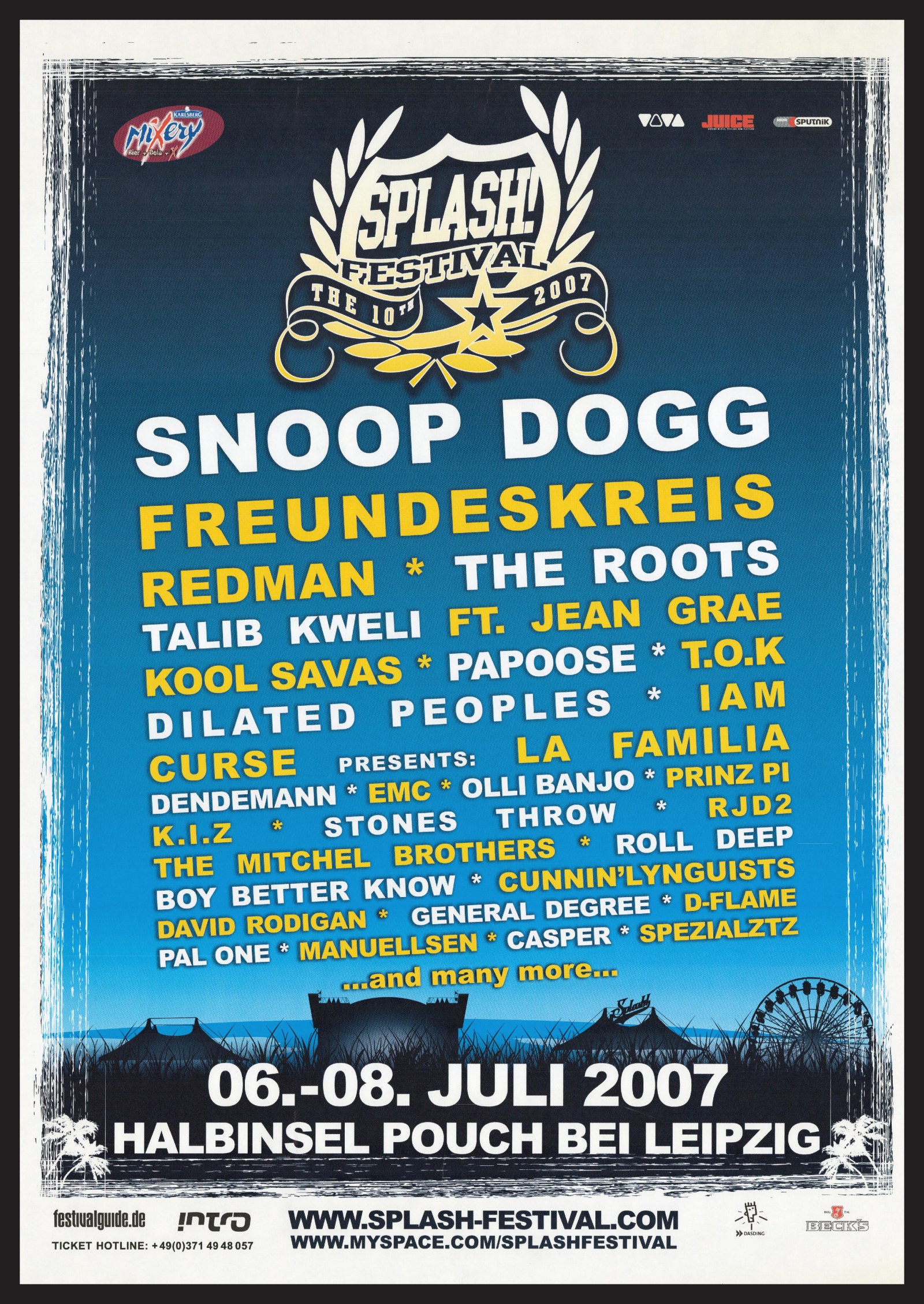 Poster: Splash Festival 2007