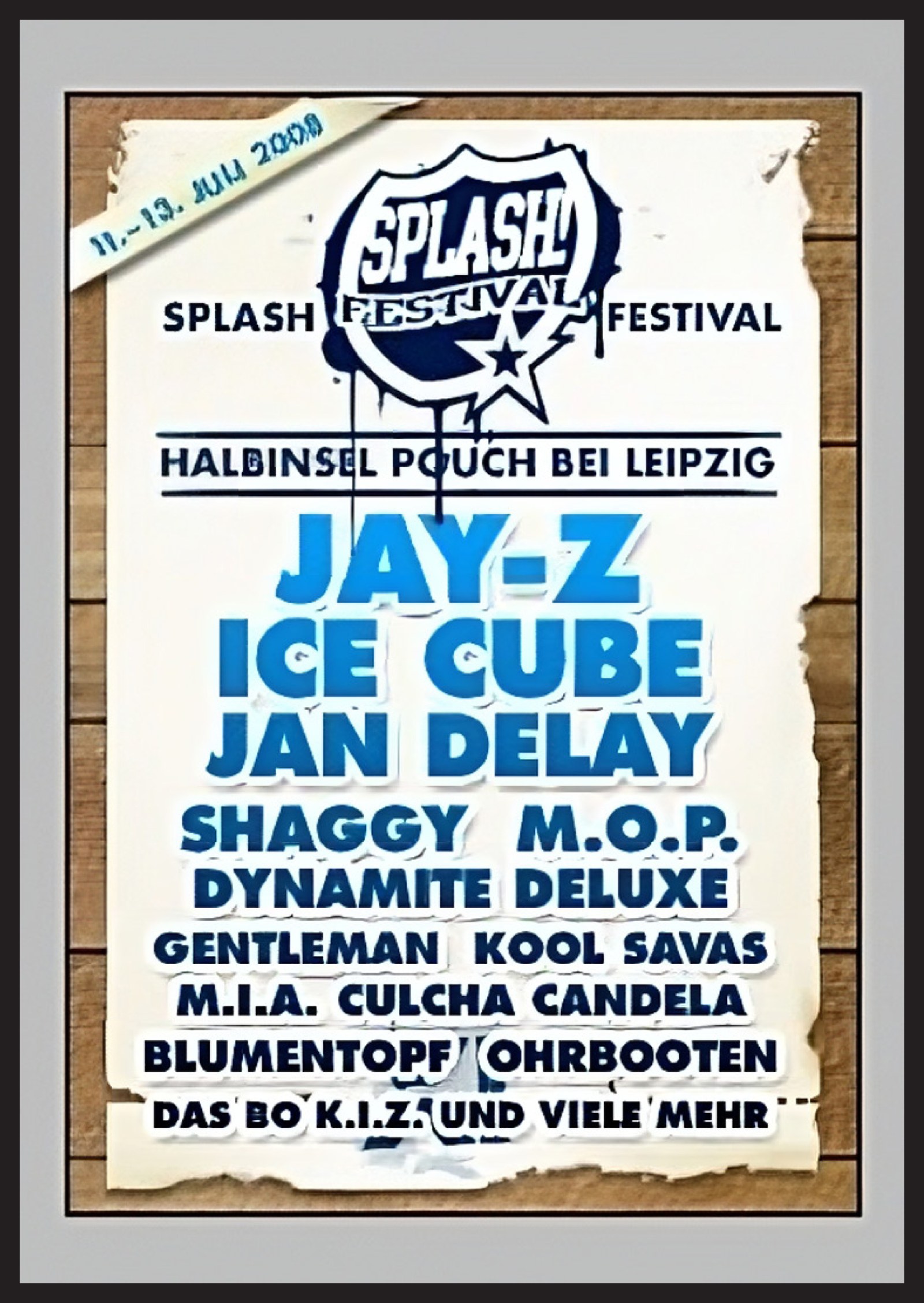 Poster: Splash Festival 2008